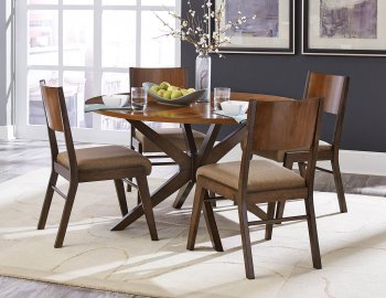 Bhaer 5414 Dining Table by Homelegance w/Options [HEDS-5414 Bhaer]