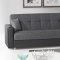 Lego Sofa Bed in Rola Grey by Rain w/Optional Items