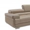 2119 Sectional Sofa in Beige Leather by ESF