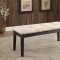 Dodson I CM3466T 5PC Dinette Set w/Faux Marble Table Top