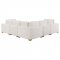 Lakeview Sectional Sofa 551461 in Ivory by Coaster w/Options