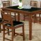 Lillian Counter Ht 2Pc Dining Set CM3154PT in Dark Oak w/Options