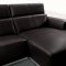 Tempo Sectional Sofa 0730 in Dark Brown Leather by VIG