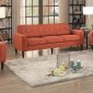 Corso Sofa 8250RN in Burnt Orange by Homelegance w/Options