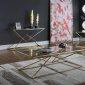 Vanessa Coffee Table 234 by Meridian w/Glass Top & Options