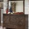 Hill Creek Bedroom 1728 in Rustic Brown by Homelegance w/Options