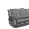 Grace Power Motion Sofa in Pewter by Global w/Options