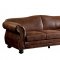 Joni Sofa CM6194 in Brown Leatherette w/Options