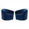 Rogue Swivel Chair Set of 2 in Navy Velvet by Modway