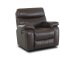 Berry Color Top Grain Leather Comfortable Reclining Living Room