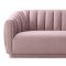 Arno Sofa TOV-S168 in Blush Mauve Velvet Fabric by TOV Furniture