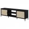 Amherst TV Stand 710034 in Natural & Black by Coaster