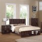 20520 Travell Bedroom in Walnut by Acme w/Options