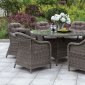 Canistota Outdoor Patio Table 7Pc Set CM-OT2220-59 in Gray