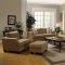 Slate Grey Chenille Stylish Sofa & Loveseat Set w/Tufted Seats