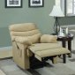 Elevated Power Lift Chair 9769 in Beige Fabric by Homelegance