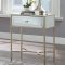 Wisteria Coffee Table 80605 in Mirror & Rose Gold by Acme