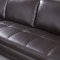 ML157 Sectional Sofa in Brown Leather by Beverly Hills