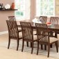 CM3885T Prairie Dining Table in Brown Cherry w/Optional Chairs