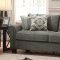 Hooke Sofa 8306FA in Grey Fabric by Homelegance w/Options