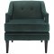 Concur Sofa in Green Velvet Fabric by Modway