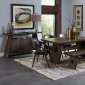 Cabezon Dining Table 5555-72 in Walnut by Homelegance w/Options