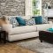 Arklow Sofa SM1242 in Beige Fabric w/Options