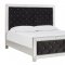 Lindenfield Bedroom B758 Mirrored Panel Bed by Ashley w/Options