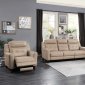 Wystan Power Reclining Sofa 9803 - Beige - Homelegance w/Options