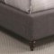 Devon 300527 Upholstered Bed in Grey Fabric by Coaster