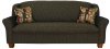 Onyx Fabric Modern Sofa & Loveseat Set w/Options