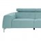 Prose Sectional Sofa 9802TL in Teal Fabric by Homelegance