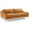 Harness Sofa in Tan Leather by Modway w/Options