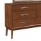 Banning Bedroom Set 5Pc 204440 in Dark Mango - Coaster w/Options