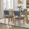 Sharon Dining Set 5Pc 104171 in Brown by Coaster w/Options