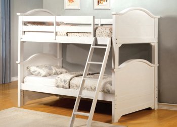 CM-BK616W Chesapeake Twin/Twin Bunk Bed in White [FAKB-CM-BK616W Chesapeake]