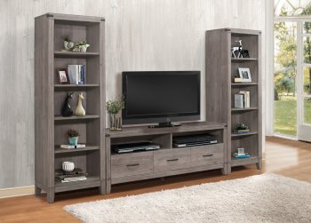 Woodrow Entertainment Unit 20420 in Gray by Homelegance [HEWU-20420-Woodrow]