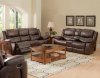 Kenwood Motion Sofa in Brown Fabric by NCFurniture w/Options