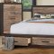 Miter Bedroom Set 1762 in Natural by Homelegance w/Options