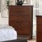 Knighton Bedroom CM7528 in Brown Cherry w/Options