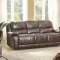 Allenwood Motion Sofa 8429 in Dark Brown - Homelegance w/Options