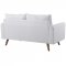 Revive Sofa & Loveseat Set in White Fabric by Modway