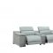 Hartley Power Motion Sofa Light Gray by Beverly Hills w/Options