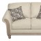 3400 Sofa by Serta Hughes in Two Step Almond Fabric w/Options