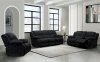 U250 Motion Sofa & Loveseat in Ebony Fabric by Global