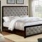 Asterion Bedroom CM7156 in Gray Fabric w/Options