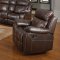 Myleene Motion Sofa 603021 in Chestnut by Coaster w/Options