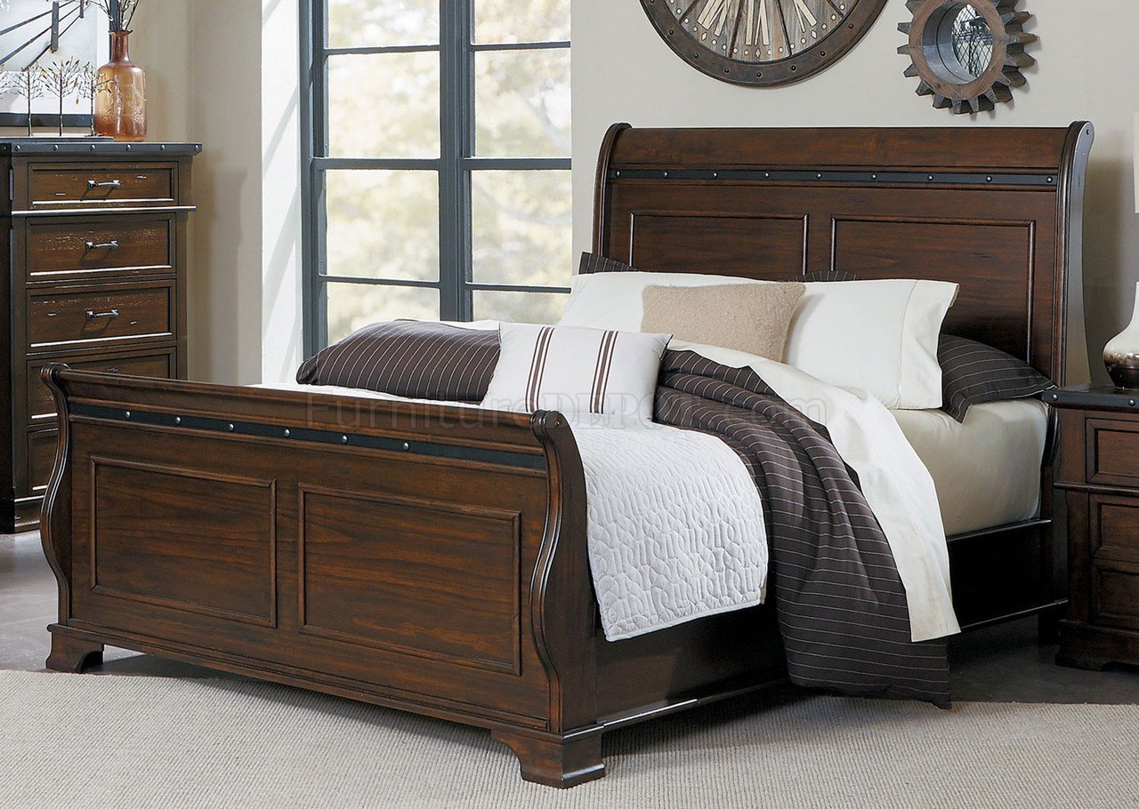 Schleiger Bedroom 5400 in Brown by Homelegance w/Options