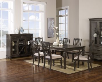 Cadiz Dining Set 5Pc in Vintage Ash by NCFurniture w/Options [NFDS-821-10 Cadiz Vintage Ash]