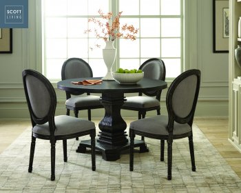 Dayton Dining Table 5Pc Set 107650 - Scott Living by Coaster [CRDS-107650 Dayton]